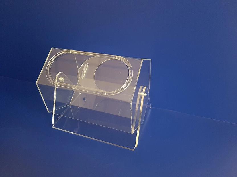 Лототрон настольный из прозрачного оргстекла. фото 2