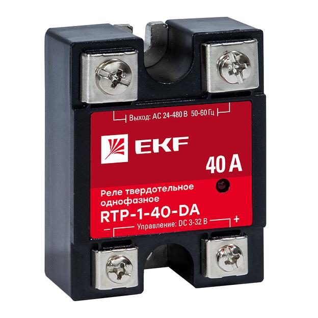 Реле твердотельное однофазное RTP-40-DA PROxima EKF rtp-1-40-da фото 1