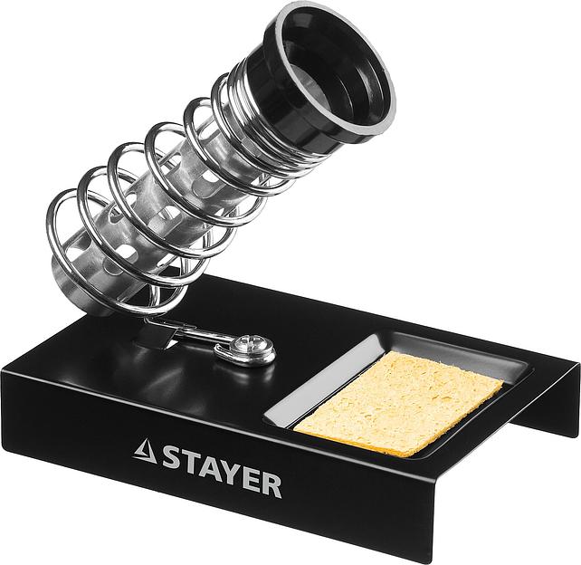 STAYER MAXTerm, стальная штампованная подставка для паяльников (55318) фото 1