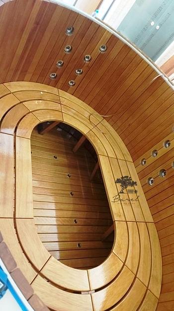 Купель деревянная овальная №5 фото 2