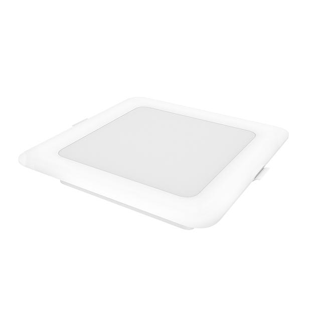 Светильник светодиодный ДВО 12 Вт 4000К 1000 лм 170-260В IP20 145х145х26мм монт разм 120х120мм Пластик Elementary Gauss фото 1