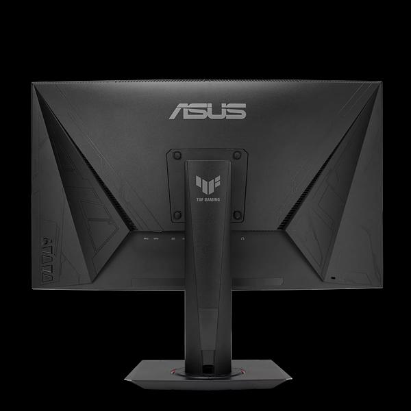 Монитор ASUS 27" VG27VQM VA LED изогнутый, 1920x1080, ProGaming, 1ms, 350cd/m2, 178°/178°, 100Mln:1, 240Hz, Freesync, DVI, HDMI*2, DP, USB-hub, MM, HAS, Swivel, Tilt, VESA, Black, 90LM0510-B03E70 3 years (VG27VQM) фото 5