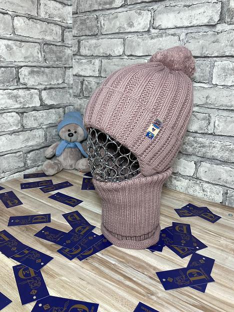 Комплект детский шапка и снуд 16 фото 2