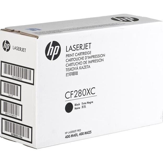 Тонер-картридж HP 80X Black Original LaserJet Toner Cartridge (CF280XC) фото 1