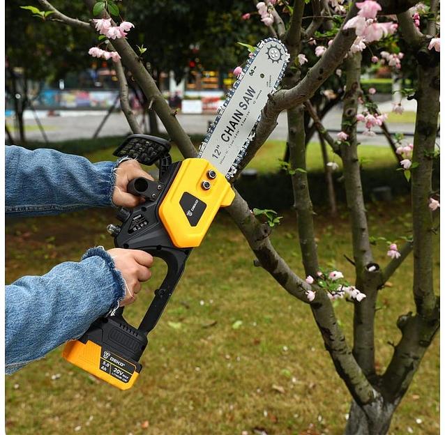 Электрическая цепная пила Deko DKCHS 20-12 дл.шины:12" (30cm) ЗУ (085-2001) фото 6