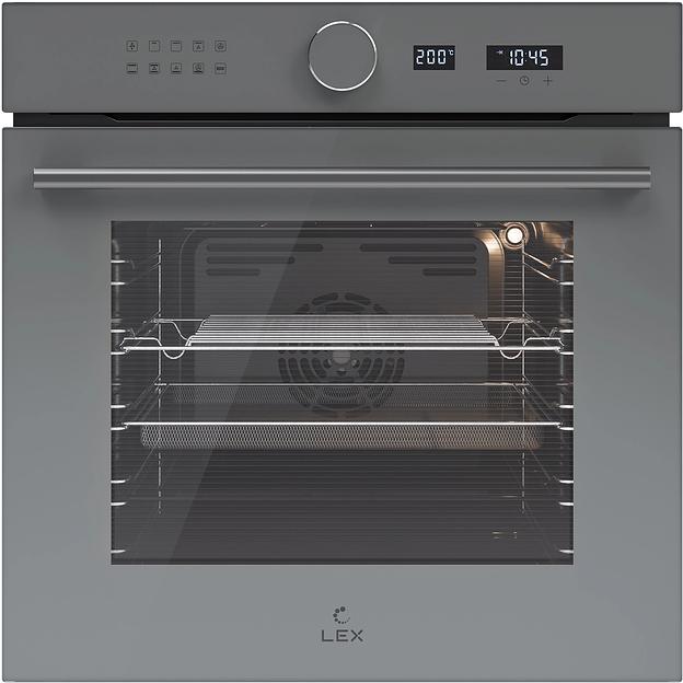 Духовой шкаф Электрический Lex EDM 1001 ONE GR стекло серое фото 1