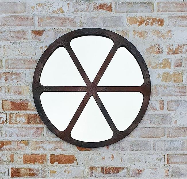 Зеркало окно лофт Око фото 1