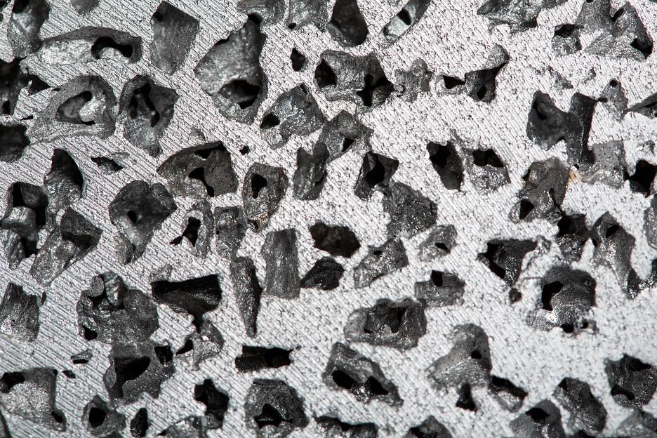 Панель настенная декоративная из пористого алюминия ALUPOR фото 4