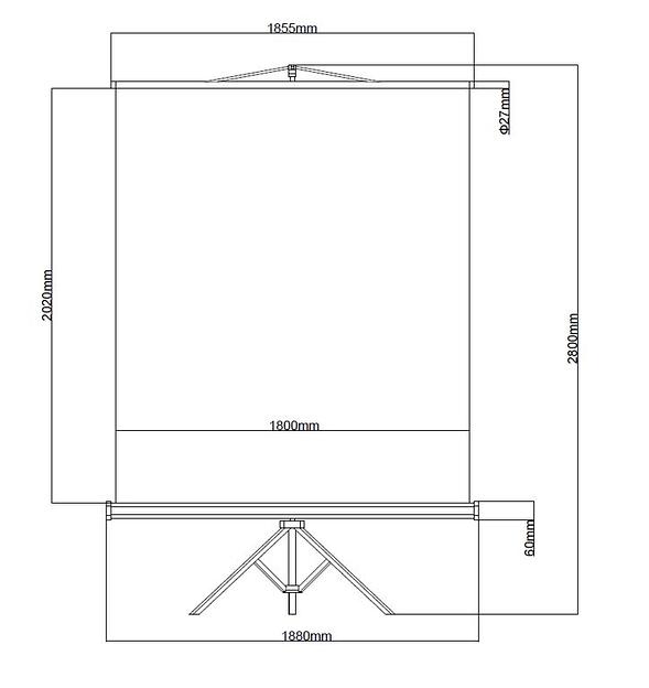 Хромакей на штативе Digis DSKG-1820 фото 7