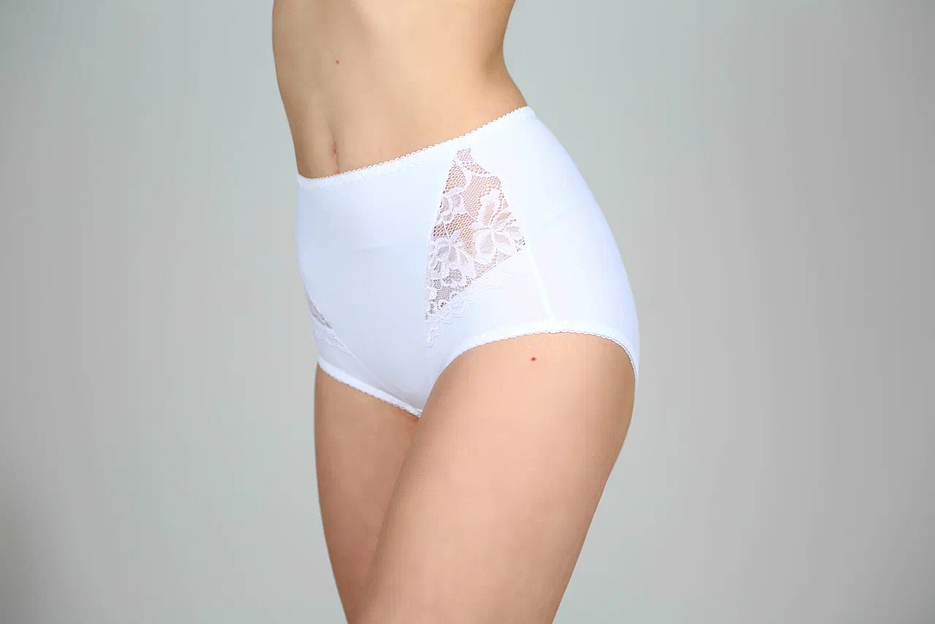 Трусы женские АйЛайк модель № 0513 цвет белый ОПТ фото 2