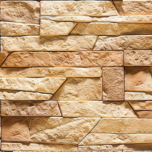 Облицовочный камень для фасада София Песочная фото 2