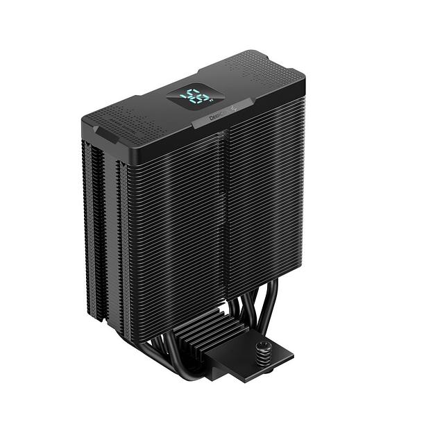 Вентилятор для процессора DeepCool AG400 DIGITAL PLUS black Socket 1700/115X/1200/AM5/AM4, 120mm, 2100rpm, 31.6 дБА, 220W, PWM 4-pin, Al-Cu (R-AG400-B фото 7