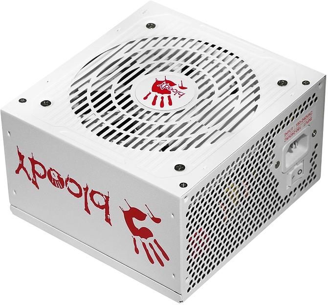 Блок питания, Bloody, BD-PS750G, 750Вт, 80 PLUS Gold, 120мм, белый фото 8