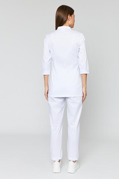 Doctor Big / Блузон медицинский женский (Ultra, рукав 3/4, на кнопках) арт. 3-06-24-3 фото 6