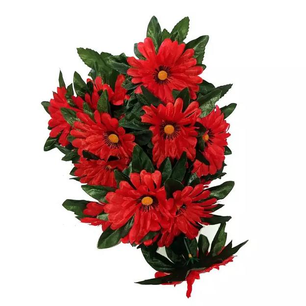 Букет с георгинами 15 голов 60см 361-600 фото 6