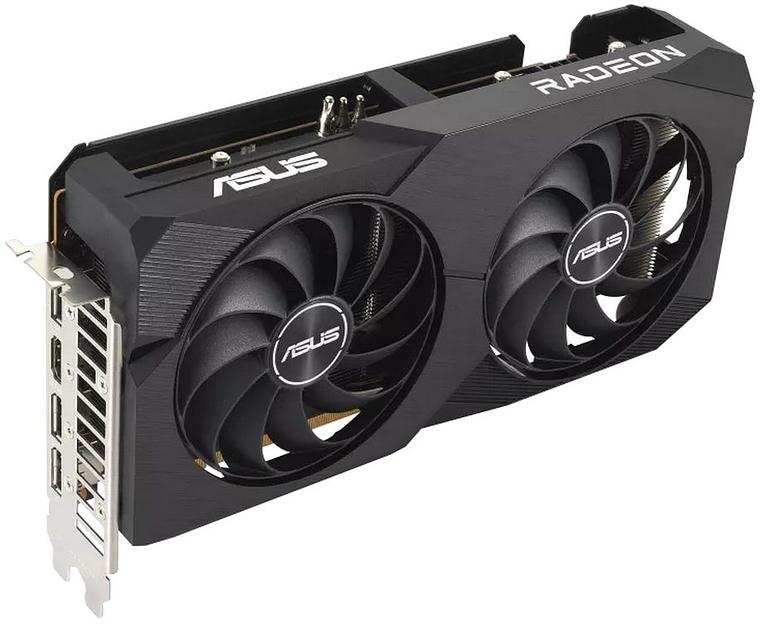 Видеокарта ASUS PCI-E AMD Radeon RX6600 8Gb DUAL (90YV0GP2-M0NA00) фото 2