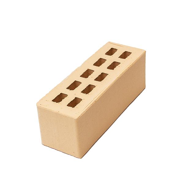 Облицовочный кирпич «Сахара» пустотелый ЕВРО утолщенный фото 2