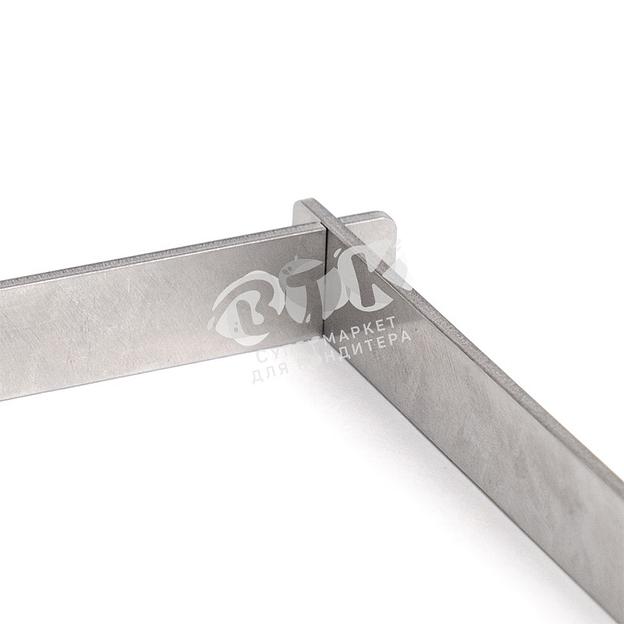 Рамка для конфет и шоколада 150х150х20 мм нержавеющая сталь фото 3