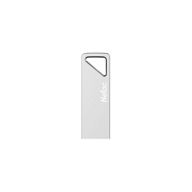 Флешка USB NETAC U326 16ГБ, USB2.0, серебристый [nt03u326n-016g-20pn] фото 1