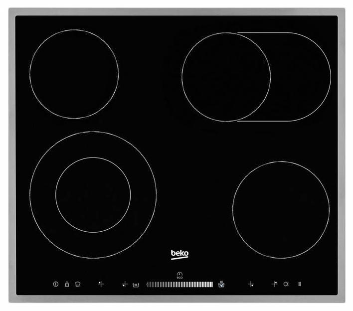 Варочная поверхность Beko HIC 64503 TX черный фото 1