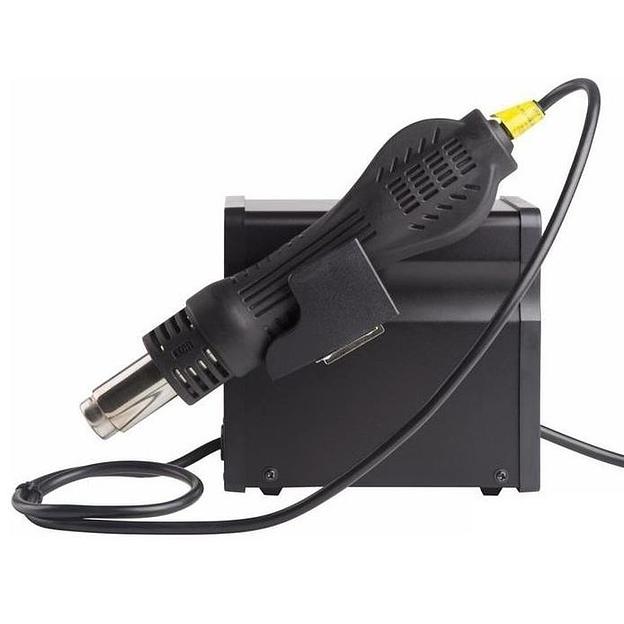 REXANT (12-0714) Паяльная станция (термофен) термовоздушная с цифровым дисплеем 150-500°С (R858D) фото 1