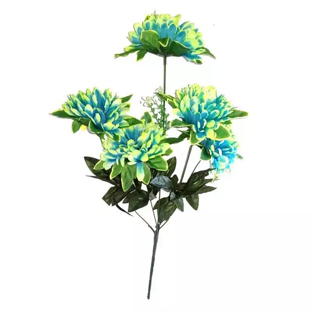 Букет с шафранами на 5 голов 53см 282-490 фото 5