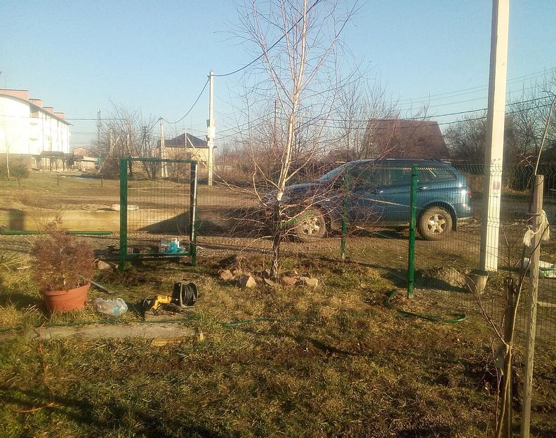 Забор 3D 1730×2500×3,5 мм фото 1