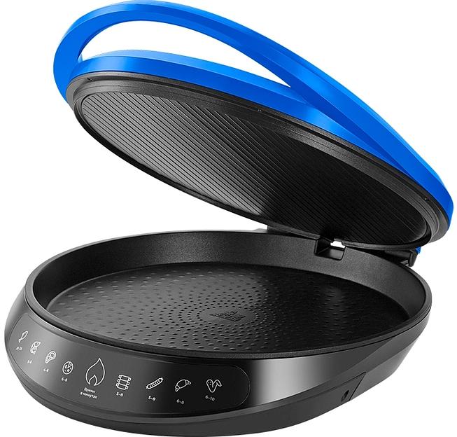 Пиццамейкер Kitfort КТ-3680 1800Вт синий/черный фото 1