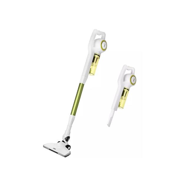 Вертикальный пылесос Kitfort КТ-5105-2 бело-салатовый фото 1