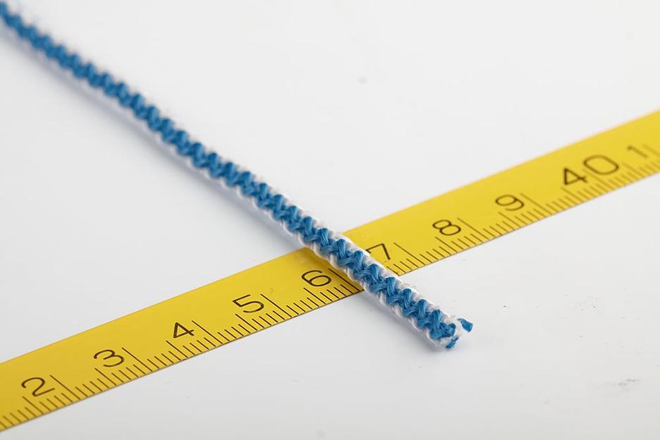 Шнур вязаный полипропиленовый цветной 4мм*20м фото 1