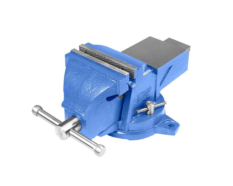 Тиски слесарные ТСЧ-150 поворотные облегченные с наковальней SIT с поверкой фото 2