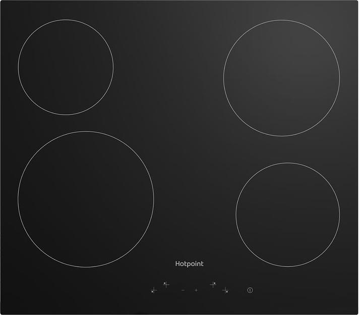 Варочная поверхность Hotpoint HR 6T1 C черный фото 1