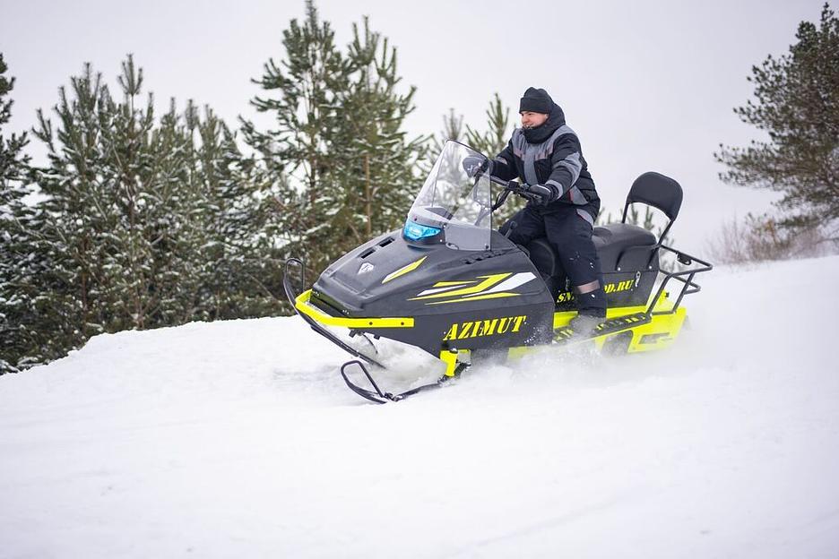 Снегоход Бурлак Азимут 20 л.с., подвеска: катковая, 2900*1110*1280 мм фото 6