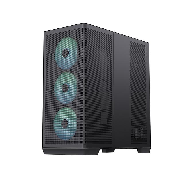 Компьютерный корпус Aerocool APNX C1 BK без Б/П C1-BK-v1 APCM-CR01043.11 фото 1