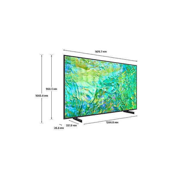 Телевизор LED Samsung 75" UE75CU8000UXRU Series 8 черный 4K Ultra HD 60Hz DVB-T2 DVB-C DVB-S2 USB WiFi Smart TV (RUS) фото 5