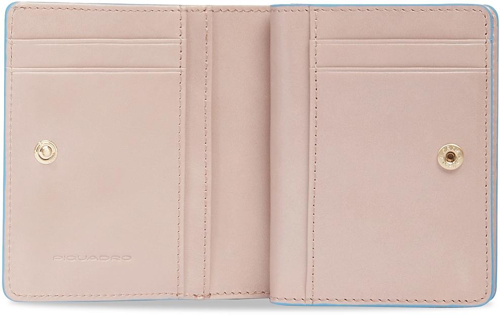 Кошелек женский Piquadro Blue Square PD6660B2R/RO2 пудровый натур.кожа фото 4