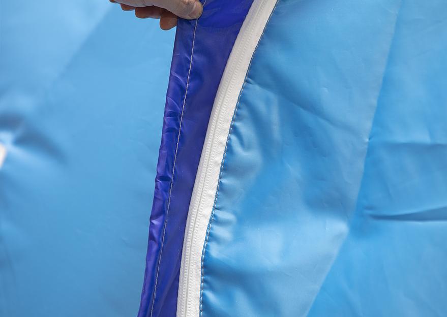 Палатка СТЭК куб 4 трехслойная(дышащая) выход под трубу, 250*250*200 см. фото 4