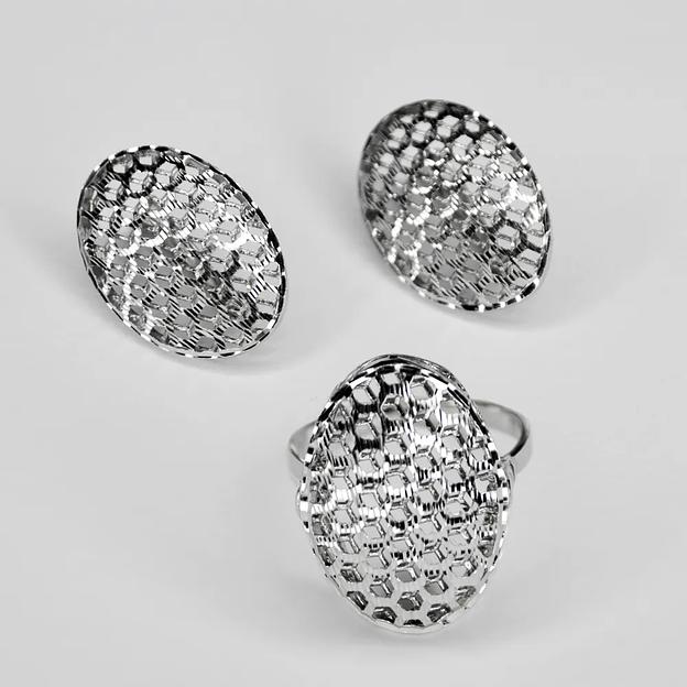 Silver Moon Серьги серебро 925 родированные фото 4