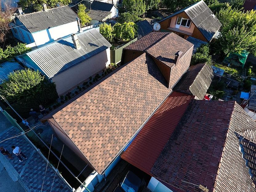 Гибкая черепица Döcke PIE Premium «Шеффилд» кофе опт фото 5