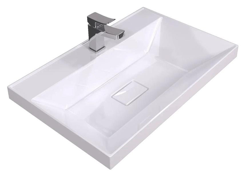 Раковина для ванной Uperwood Classic New 70 см, с декоративной крышкой для слива фото 1