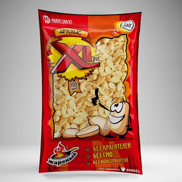 Арахис «Marvelsnacks» соленый и со вкусами опт фото 2