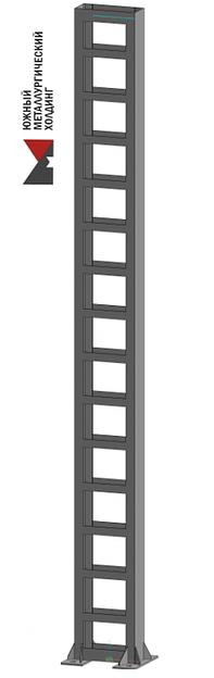Стойки для опор контактных сетей МГП2 серия 6226и фото 2