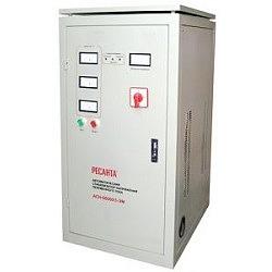 Ресанта АСН-80000/3 63/4/15 Стабилизатор трехфазный {380В±2%, Габ. 650х540х1090, Вес 285 кг} фото 1