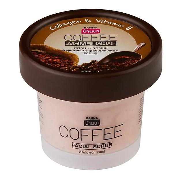 Banna тайланд скраб для лица кофе 100 мл фото 1