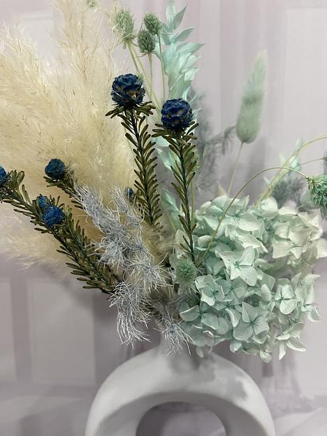 Букет из сухоцветов 40 см код 116550718 ОПТ фото 2