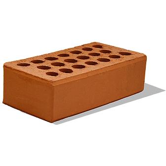 Кирпич керамический рядовой пустотелый одинарный (1НФ) класс средней плотности 1,4 опт фото 1