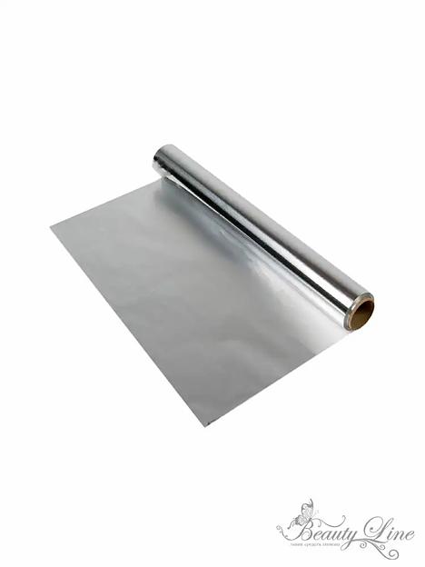 Фольга для мелирования алюминиевая 14 мкр 100 м ОПТ фото 1