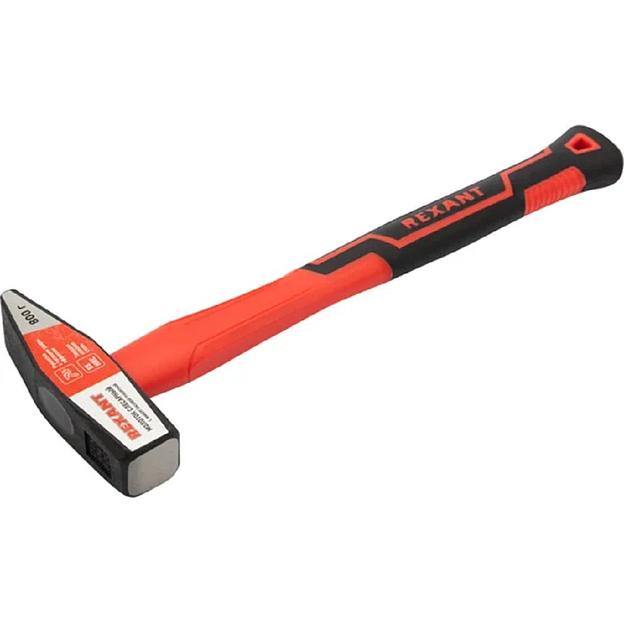 Rexant (12-8118) Молоток 800г фибергласовая рукоятка фото 1