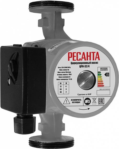 Насос садовый циркуляционный Ресанта ЦРН-32/4 72Вт 3000л/час (77/7/3) фото 1