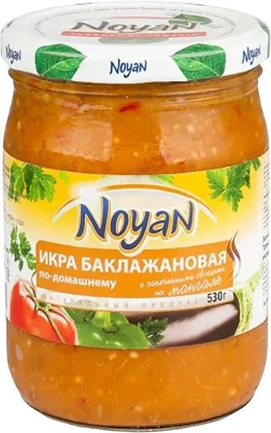 Икра баклажановая с запеченными на мангале овощами «По-домашнему» Noyan 530 гр ОПТ фото 1
